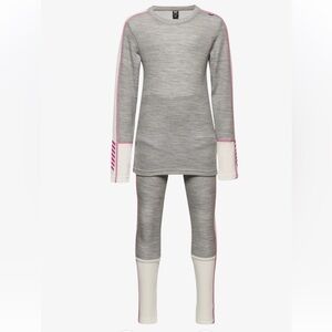 Helly Hansen Merino Wool Base Layer JR LIFA MERINO MIDWEIGHT SET Girls 128 8